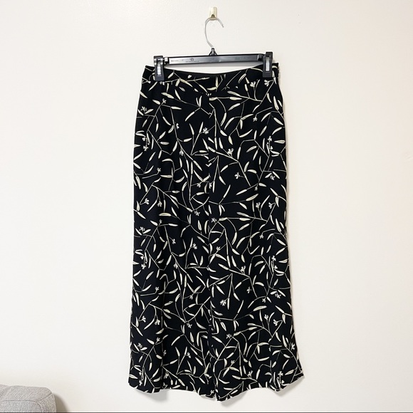 MNG Mango Suit Printed Pants Culotte Abstract Wheat - Picture 2 of 6